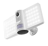 Geeni Sentry Wi-Fi Wireless Smart Floodlight Security Camera, 2-Way Audio, Motion Sensor Alarm, Audio Video Recording, Works with Alexa and Hey Google