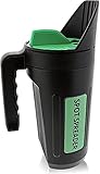 Spot Spreader Hand Spreader Shaker for Seed, Salt, De-Icer, Ice Melt, Earth Food and Fertilizer - Multiple Opening Sizes for Any Need - Up to 80 Oz - Most Efficient & Sturdy Product on The Market