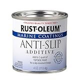 Rust-Oleum 207009 Marine Anti-Slip Additive 1/2-Pint, 4 Ounce (Pack of 1), Clear, 11 Fl Oz