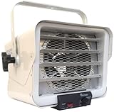 Dr. Infrared Heater DR-966 240-Volt Hardwired Shop Garage Commercial Heater, 3000 Watt / 6000 Watt