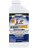 Nature’s MACE Rabbit Repellent 40oz Concentrate/Covers 28,000 Sq. Ft. / Rabbit Repellent and Deterrent/Keep Rabbits Out of Your Lawn and Garden/Safe to use Around Children & Plants