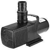 VIVOSUN 3567 GPH Submersible Water Pump, 130W Pond Pump, Ultra Quiet Aquarium Pump with 14.8FT Lift Height for Pond, Waterfall, Fish Tank, Statuary, Hydroponic