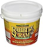 Enviro Pro 11006 Rabbit Scram Repellent Granular White Pail, 5.75 Pounds