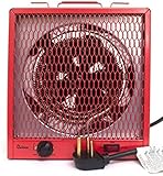 Dr Infrared Heater DR-988A Garage Shop 208/240-Volt, 4800/5600-Watt Heater with 6-30R Plug