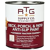 RTG Deck, Porch, & Patio Anti-Slip Paint (Quart, White)