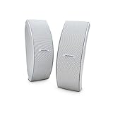 Bose 151 SE Environmental Speakers, Elegant Outdoor Speakers. Outdoor Stereo Speakers that blend easily into your environment - White