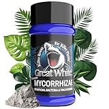 Great White Mycorrhizal Fungi Root Enhancer by Plant Success, Concentrated 3-in-1 Formula, 9-Strain 387 Spores/gram, 6 Million CFU/gram Bacteria, 2-Strains Trichoderma, 1 oz Treats 1,000 Plants