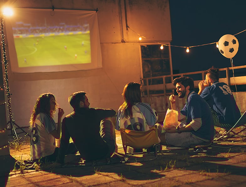Outdoor Projector