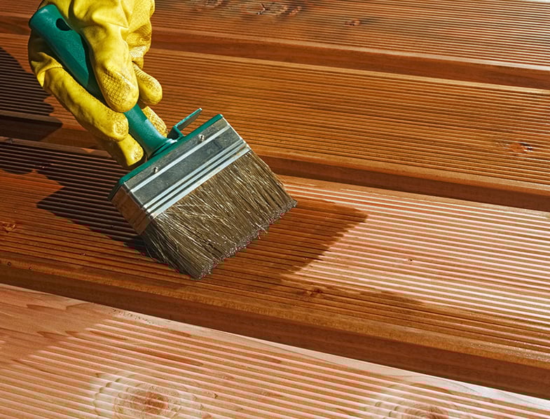 Painting Decking With Stain